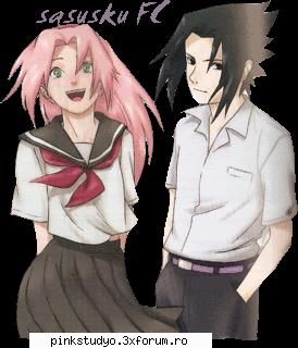 sakura  si sasuke in uniforma :d vesnica�